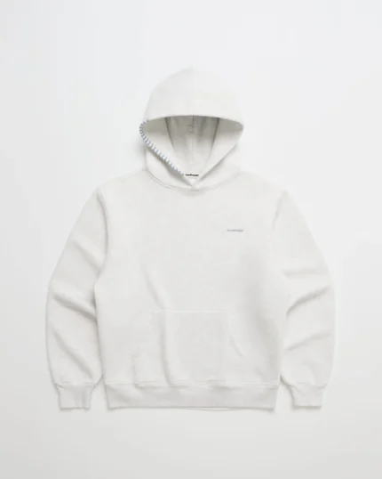 Madhappy Classics Fleece White Hoodie