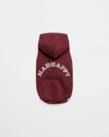 Madhappy Little Beast Patchwork Fleece Dog Hoodie