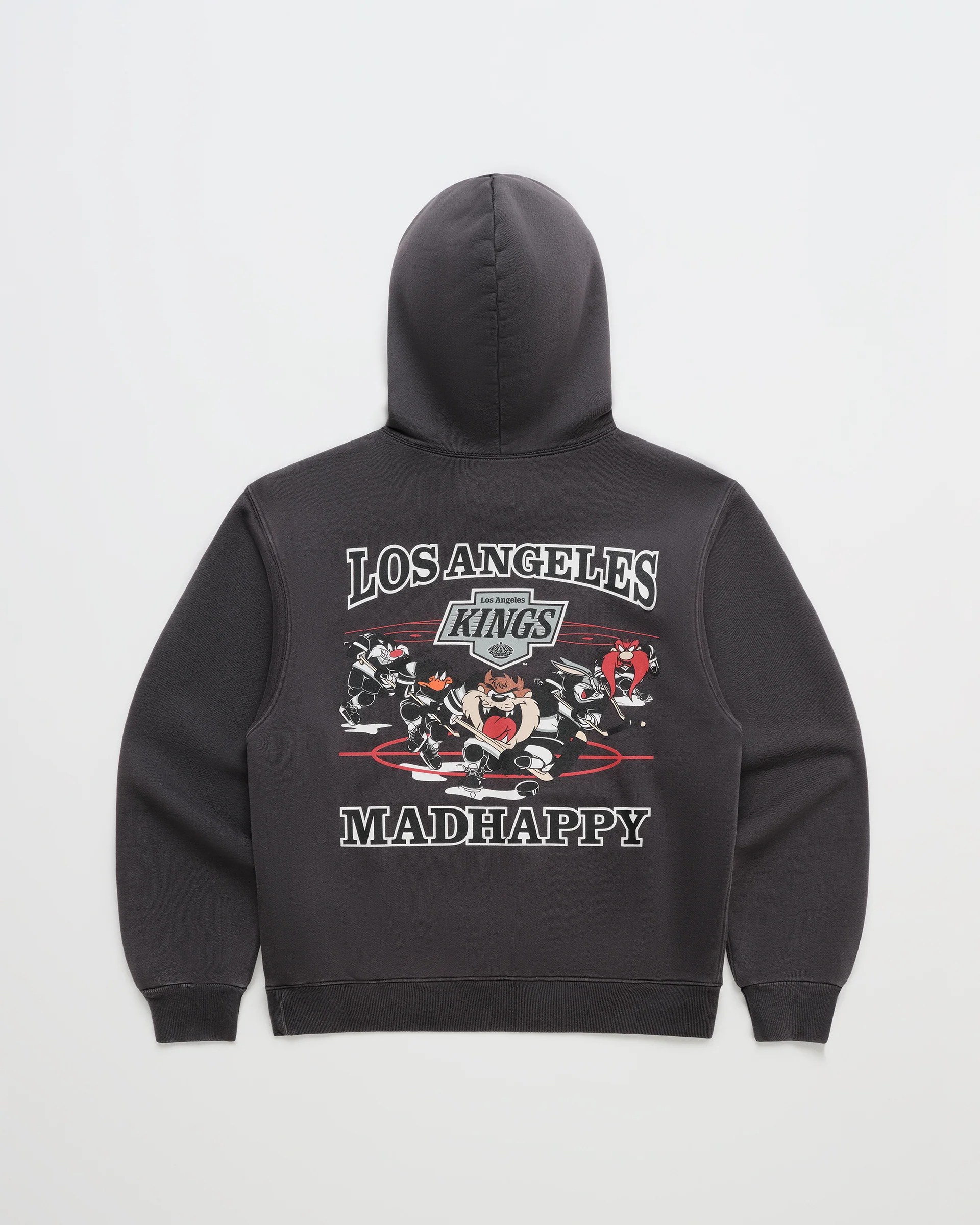 Madhappy-LA-Kings-Heavy-Weight-Fleece-Hoodie-Flat-Noir-02 Kings & Looney Tunes Heavyweight Hoodie