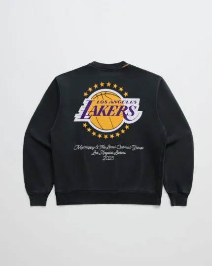 Madhappy Lakers Stars Fleece Crewneck