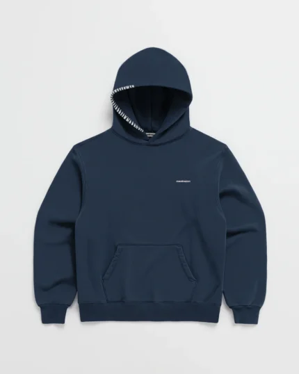 Madhappy Classics Fleece Navy Blue Hoodie