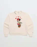 Madhappy Minnie Mouse Hearts Crewneck