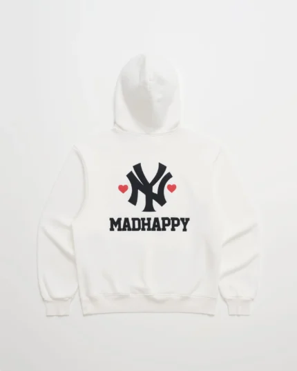 Madhappy Yankees Heart Fleece Hoodies